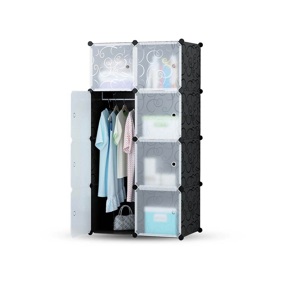 DIY 8 Cubes Creative Storage Cabinet