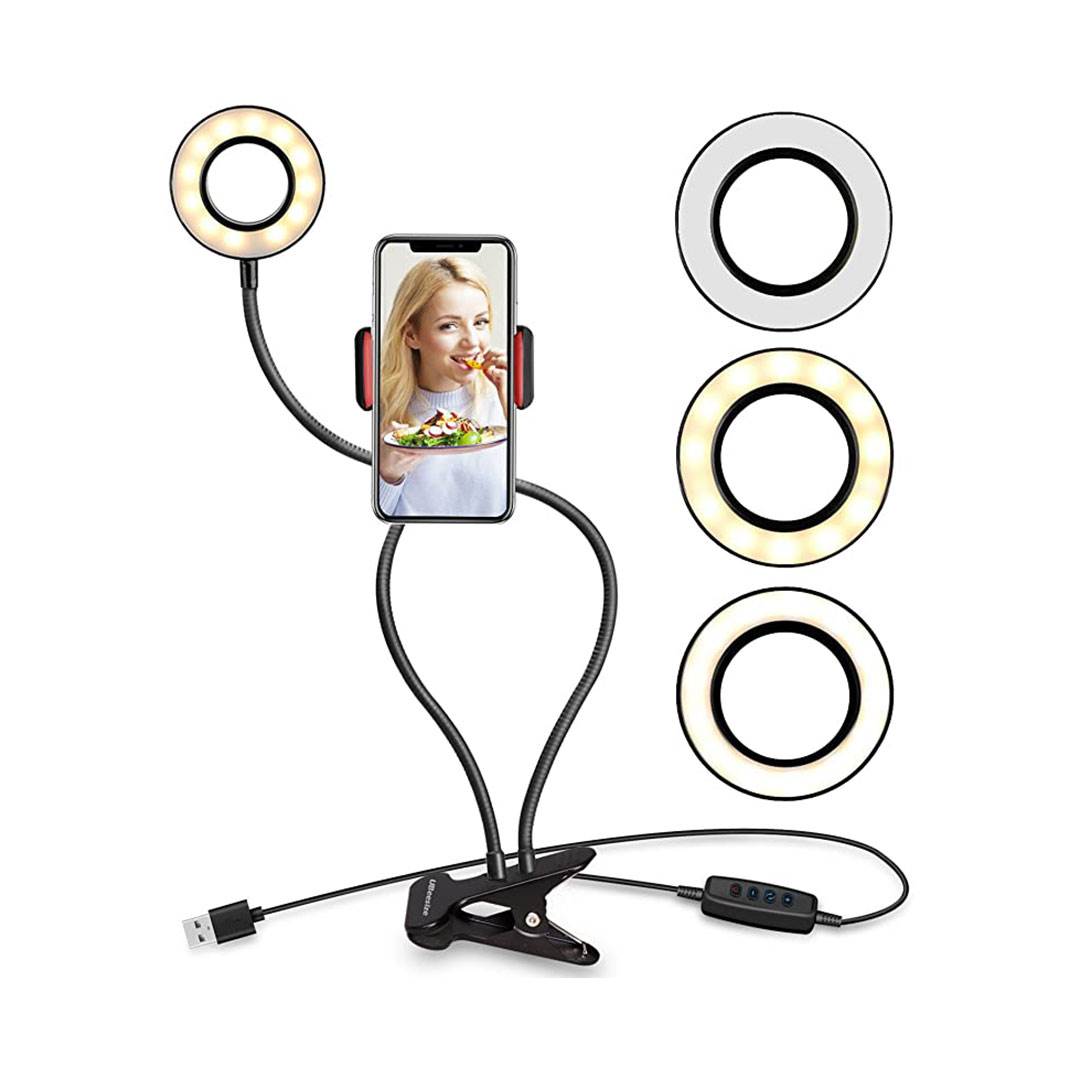 Professional Selfie Ring Light Stand With Phone Holder