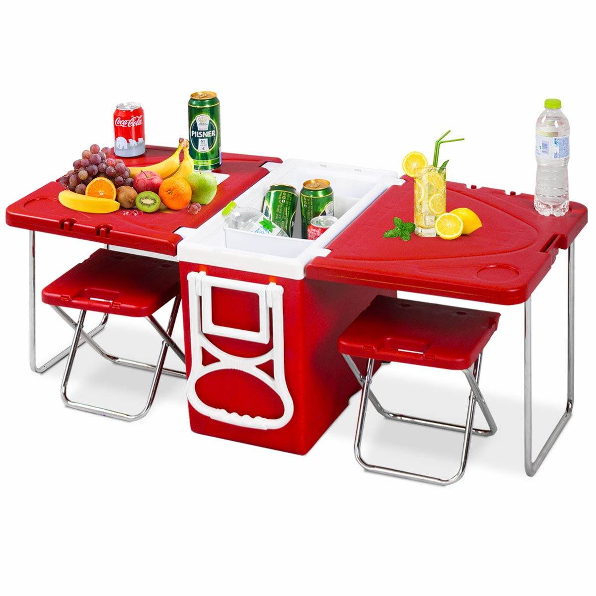 Mini Picnic Table with Cooler